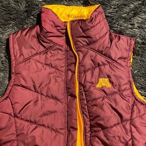 University of Minnesota reversible Vest